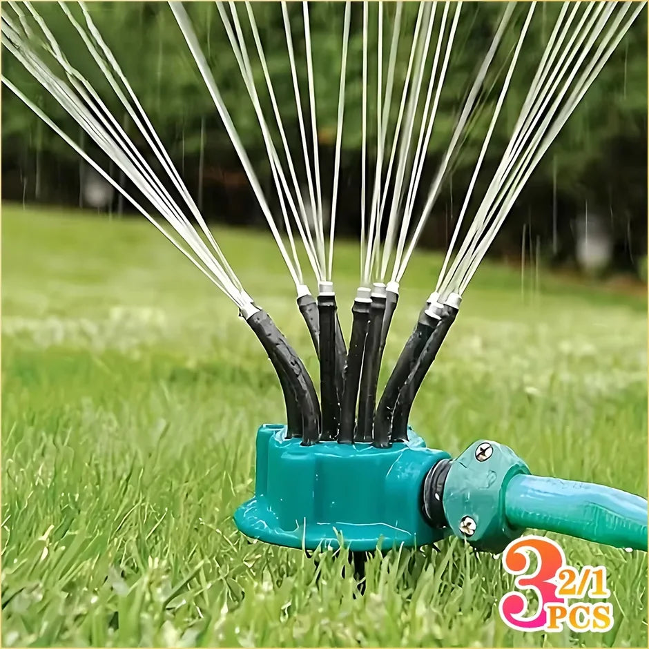 360° Automatic Garden Sprinkler – Gear Drive Lawn Watering Garden Sprinkler Axl