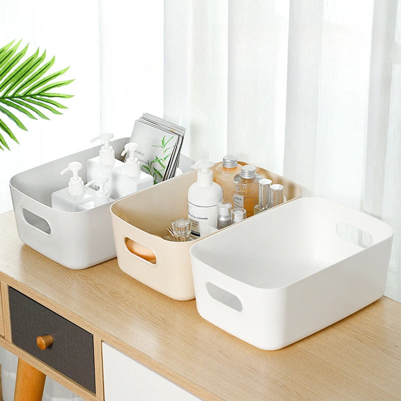 Multi-Functional Plastic Storage Box Organizer – Kitchen & Bath Plastic Storage Organizer Axl