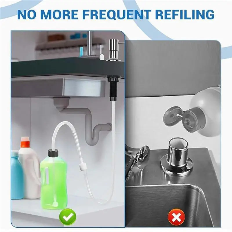 Kitchen Sink Soap Dispenser Extension Tube Kit | 1M & 1.2M Soap Dispenser Accessory Axl