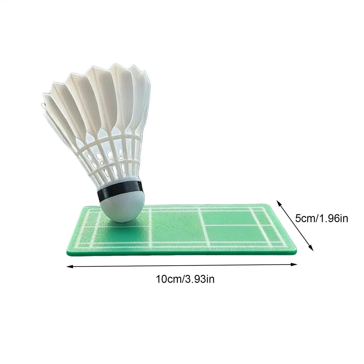 360° Rotating Badminton Shuttlecock Car Dashboard Ornament Dashboard Ornament Axl