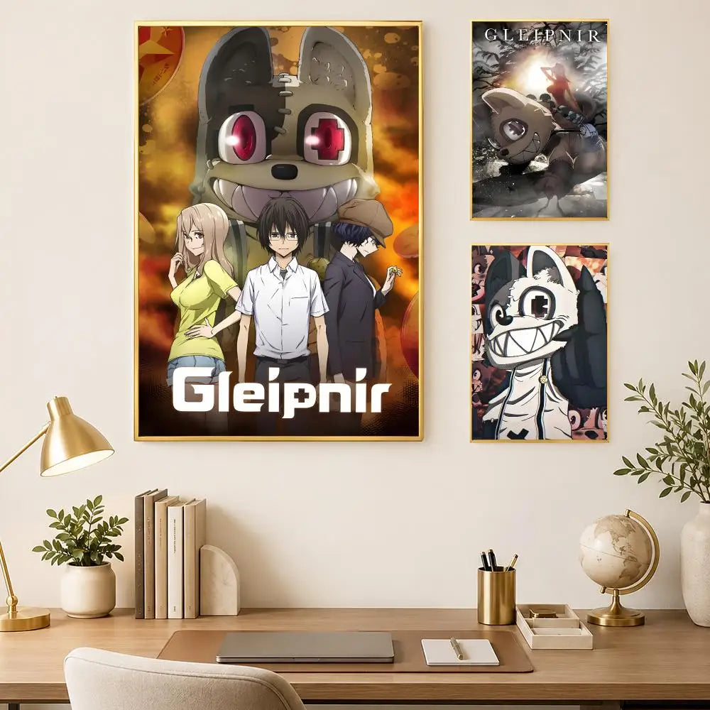 Gleipnir Anime Poster – Self-Stick HD Waterproof Wall Art Anime Wall Poster Axl
