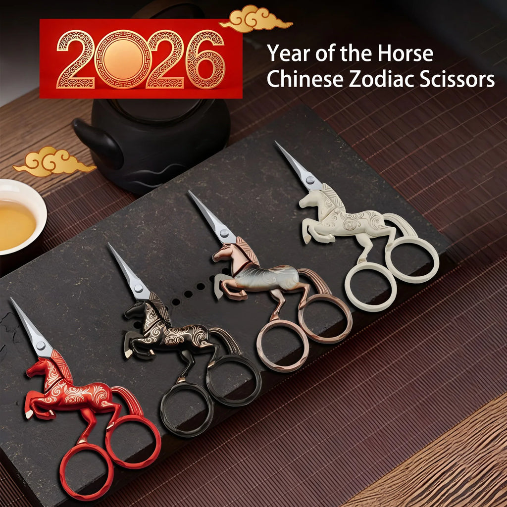 Horse Design Craft Scissors – Fabric, Thread & DIY Shears Craft Scissors Axl