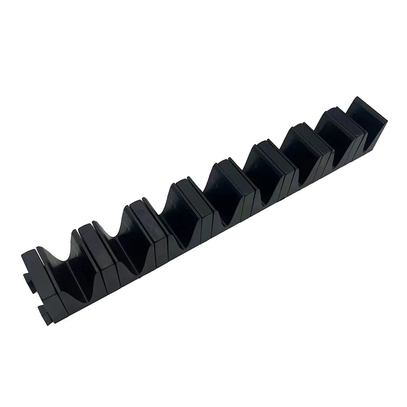 Magnetic Wrench Organizer Rack – 12-Slot Tool Holder Tray Tool Organizer Rack Axl black