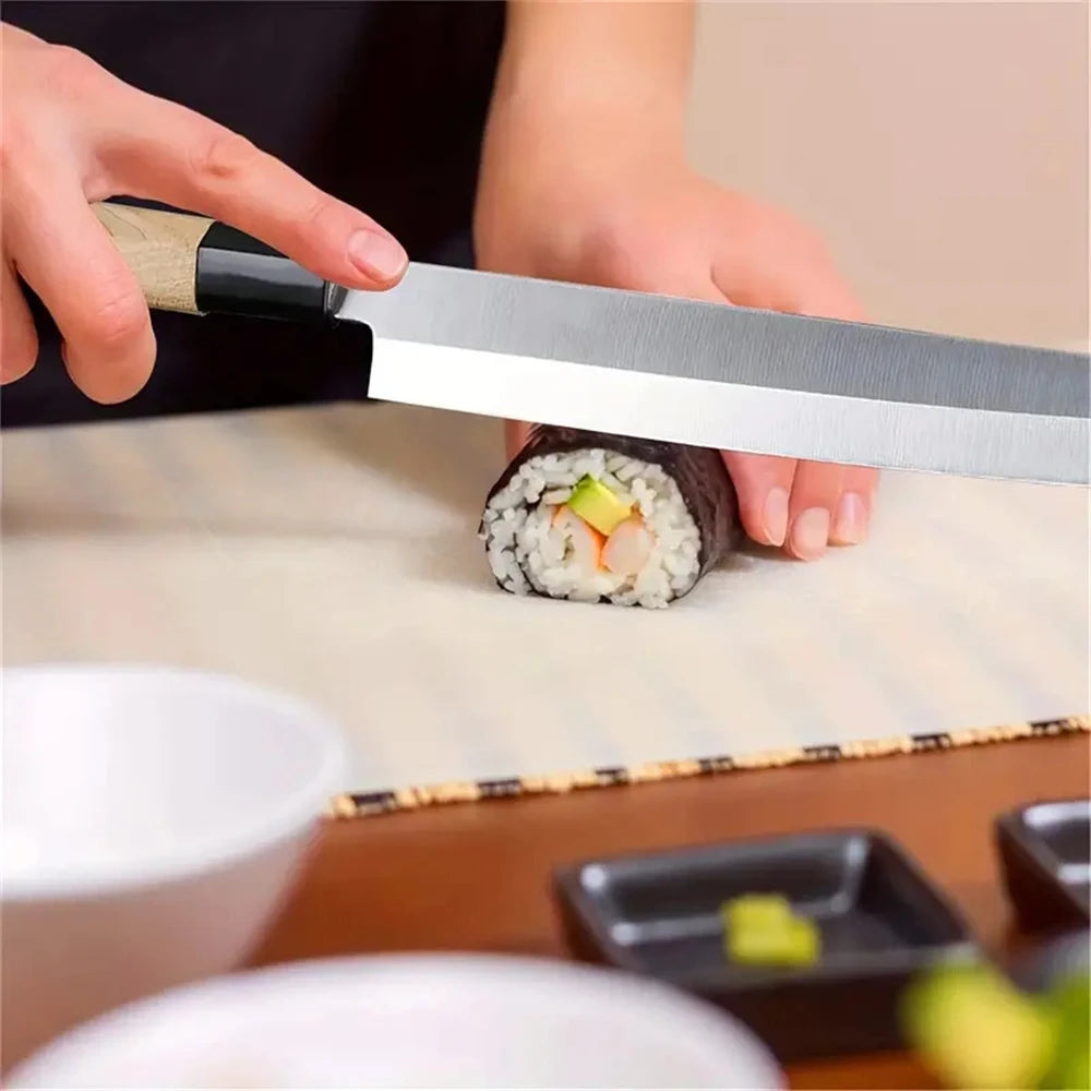 Handmade Forged Sashimi Knife – Steel Chef Slicing Knife Sashimi Slicing Knife Axl