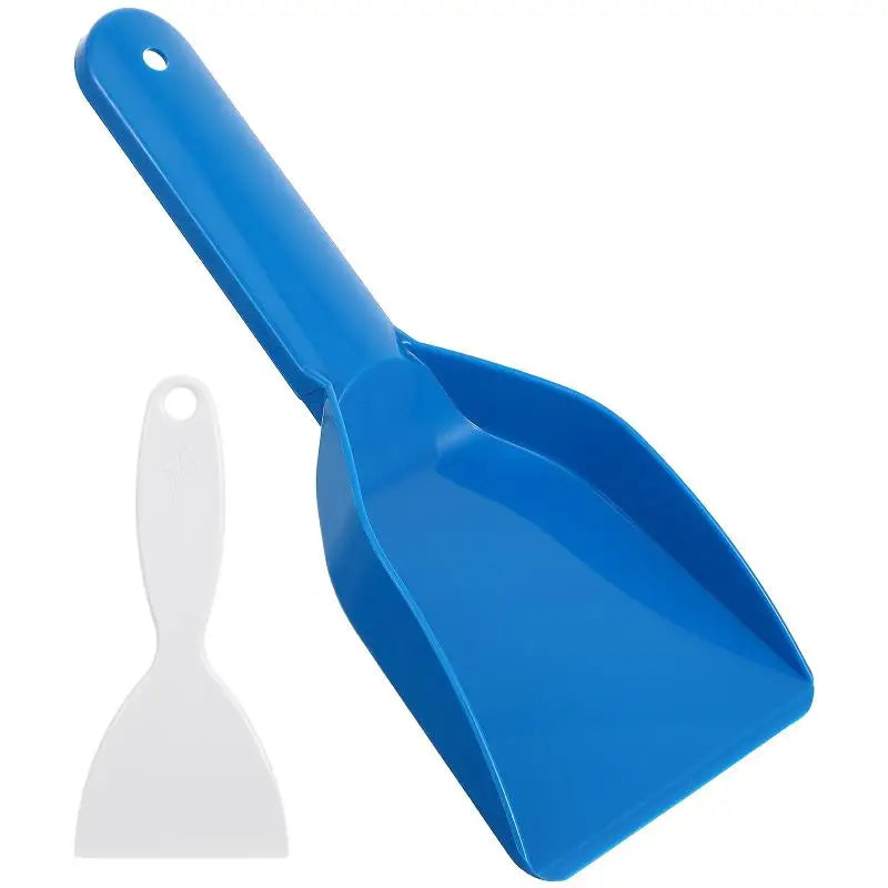 Plastic Freezer Frost Scraper Ice Removal Shovel – 1 or 2 Pcs Freezer Cleaning Tool Axl