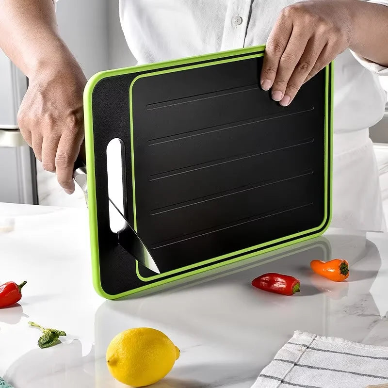 Double-Sided Aluminum Cutting Board – Non-Slip, Food Grade Aluminum Cutting Board Axl