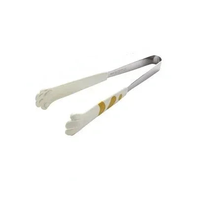 Cat Paw Stainless Steel Food Tongs – BBQ, Salad & Bread Clamp Kitchen Food Tongs Axl white