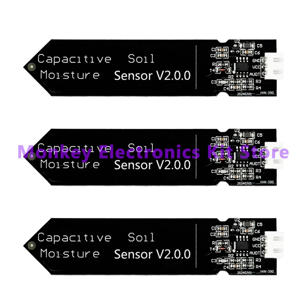 Capacitive Soil Moisture Sensor – Corrosion Resistant for R3 DIY Soil Moisture Sensor Axl 3 PCS