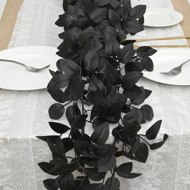 Silk Artificial Vine Leaves – Wedding, Garden & Holiday Décor Artificial Vine Decor Axl