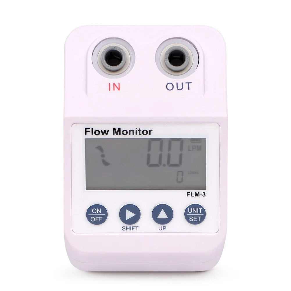 FLM-3 Digital Water Flow Meter LCD – RO Filter Monitor & Alarm Water Flow Meter Axl