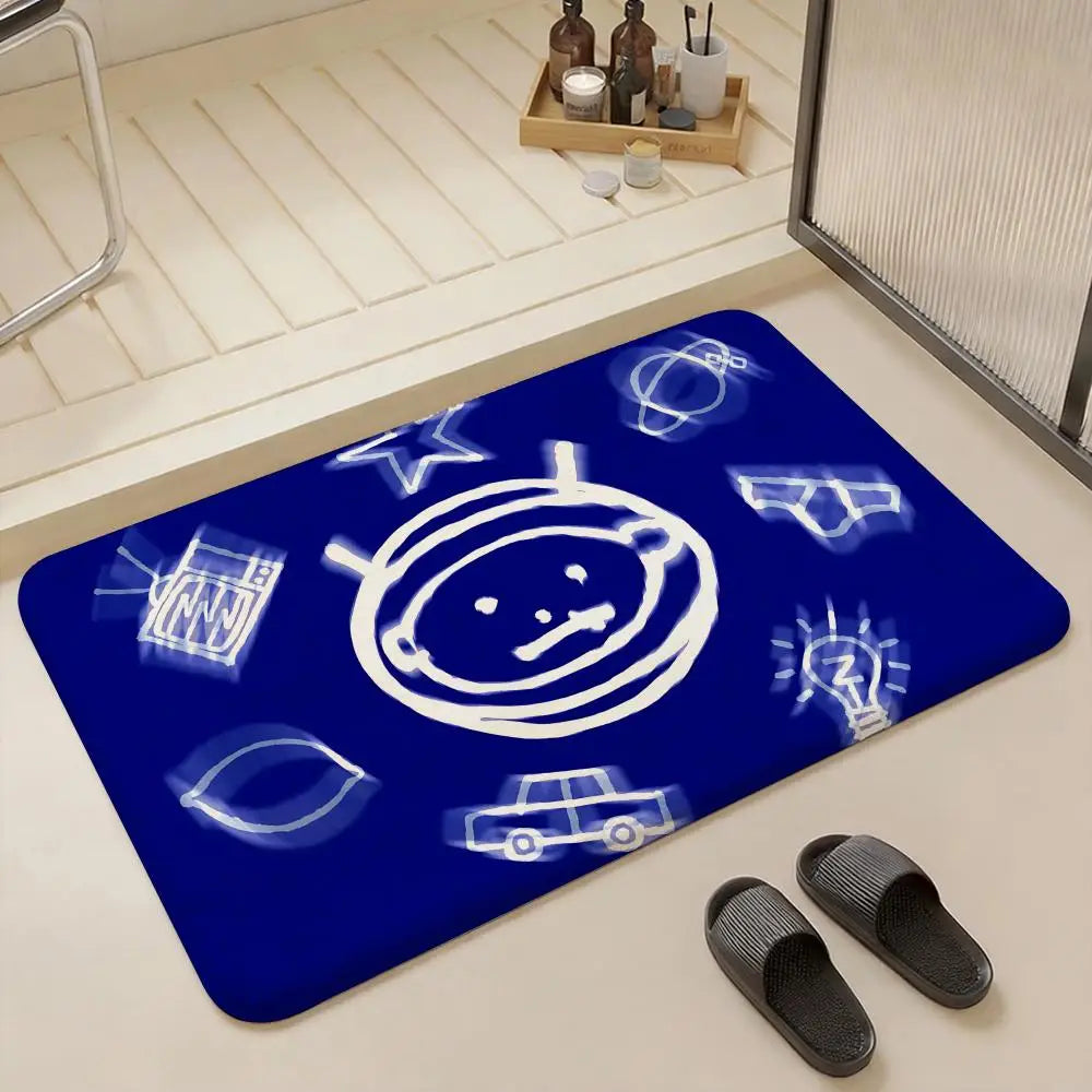 Eco-Friendly Flannel Floor Mat – Non-Slip Soft Plush Indoor Rug Indoor Floor Mat Axl