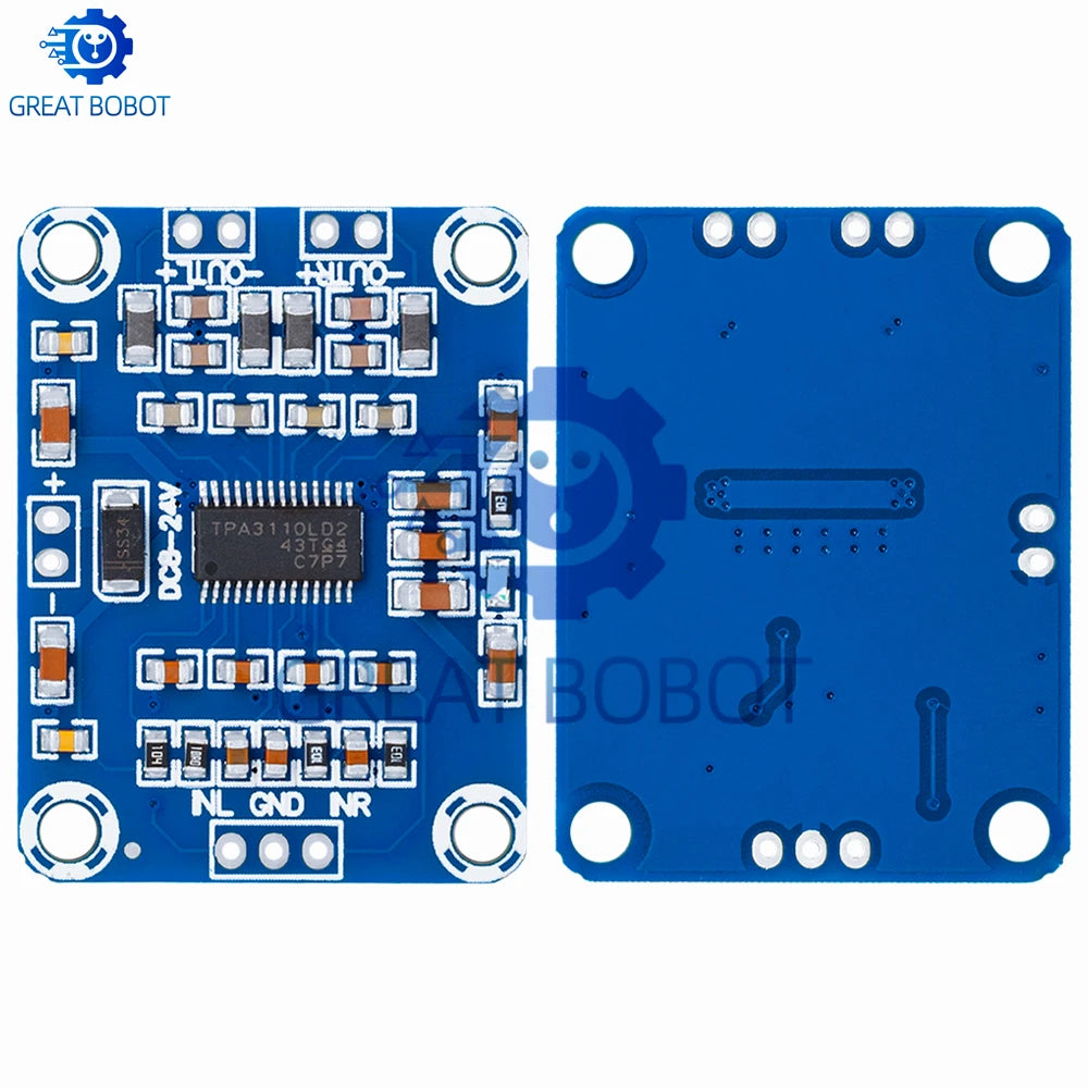 TPA3110 2×15W Class D Stereo Amplifier Module DC 12V–24V Amplifier Module Board Axl