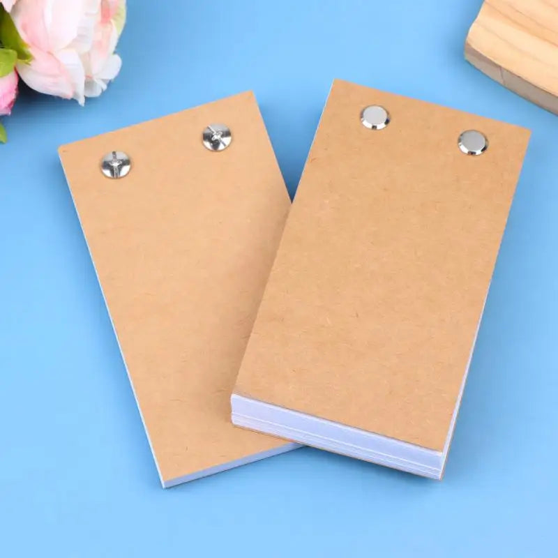 Blank Flip Book Kit – 60/100 Sheet Animation Paper & Screws Animation Flipbook Kit Axl