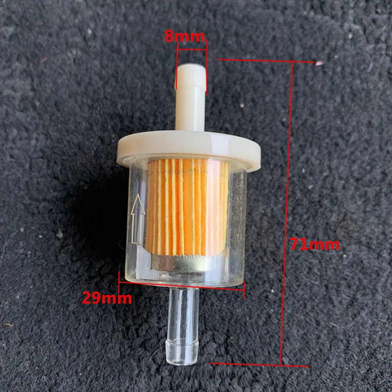 Universal 8mm Inline Fuel Filter – Motorcycle, Scooter & Moped Inline Fuel Filter Axl