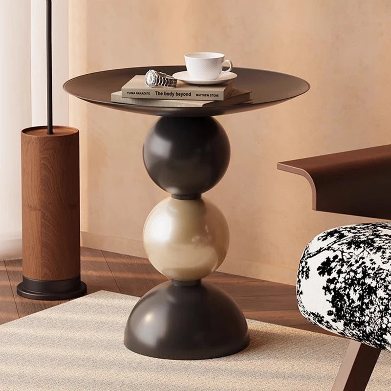 Nordic Minimalist Metal Coffee Table – Modern Side Table 40x40cm Metal Coffee Table Axl
