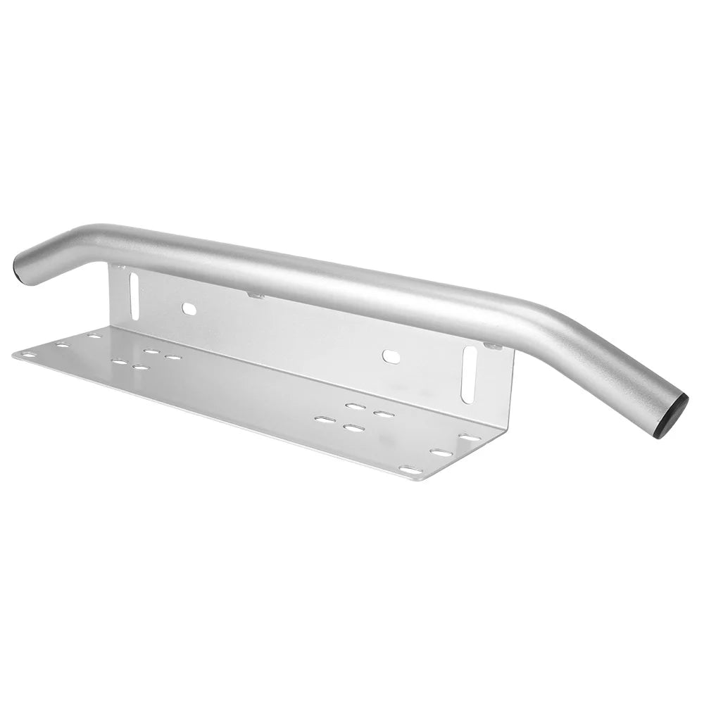 Aluminum License Plate Frame & LED Light Bar Mount Bracket SUV Light Bar Bracket Axl WHITE