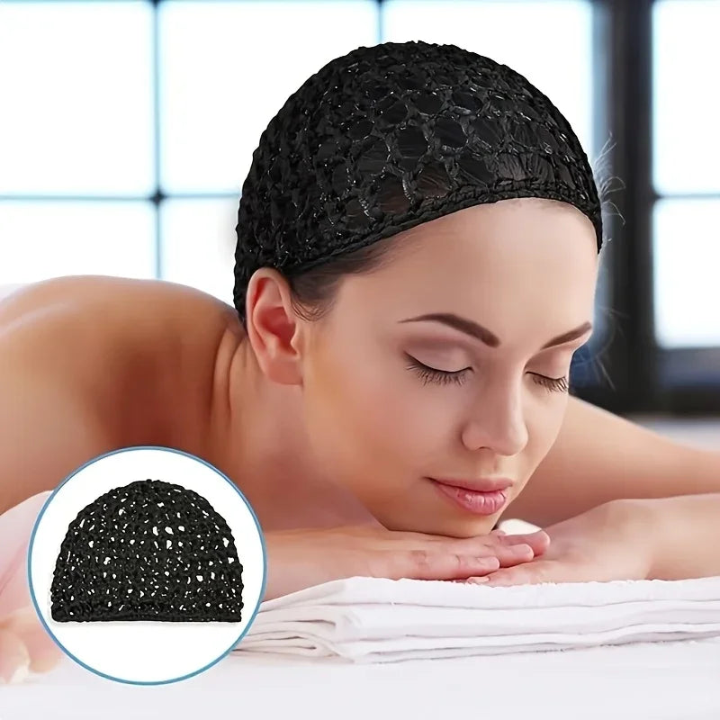 Crochet Hairnet – Soft Reusable Mesh Cap for Women Hair Mesh Cap Axl