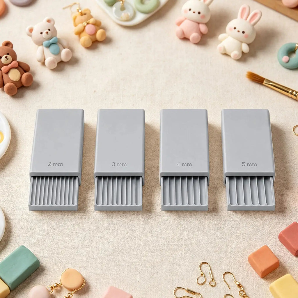 3D Print Clay Ball Maker – 4-Piece Bead Roller for DIY Jewelry Clay Bead Roller Axl