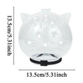 Breathable Cat Muzzle Helmet – Anti-Bite Grooming Hood Cat Grooming Muzzle Axl S