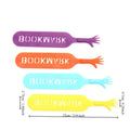 4-Color Kids Plastic Bookmarks Set – Page Markers & Gift Kids Bookmark Set Axl Other
