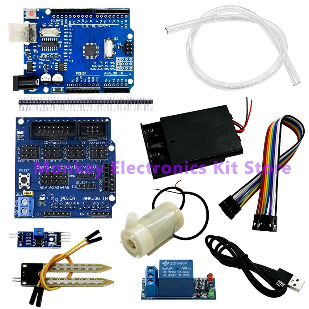 Automatic Irrigation DIY Kit – Soil Moisture Relay & Pump Module Irrigation DIY Kit Axl 1 upgrade kit