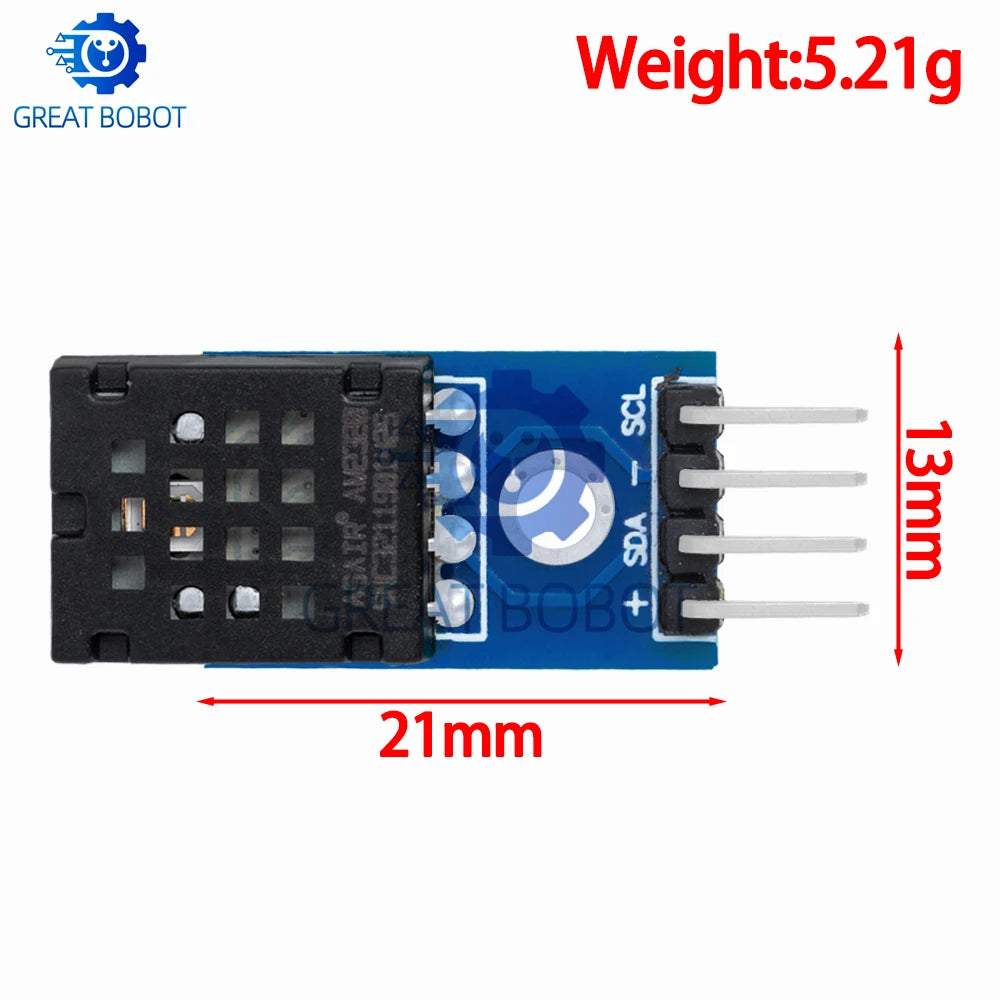 DHT12 AM2320 Digital Temperature & Humidity Sensor – I2C Sensor Module Axl