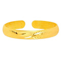 Ancient Heart Sutra Gold Dragon Leaf Bracelet for Women Cuff Bracelet Axl onesize