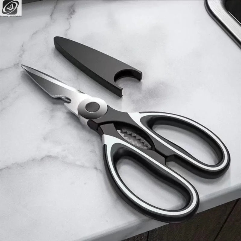 Heavy Duty Kitchen Shears – Stainless Steel Multi-Use Scissors Kitchen Shears Axl