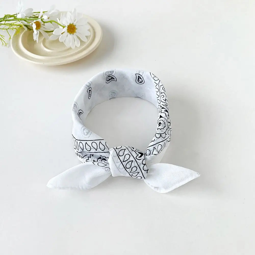 Women's Cashew Print Square Scarf – Hair Band & Headband Printed Square Scarf Axl style 15