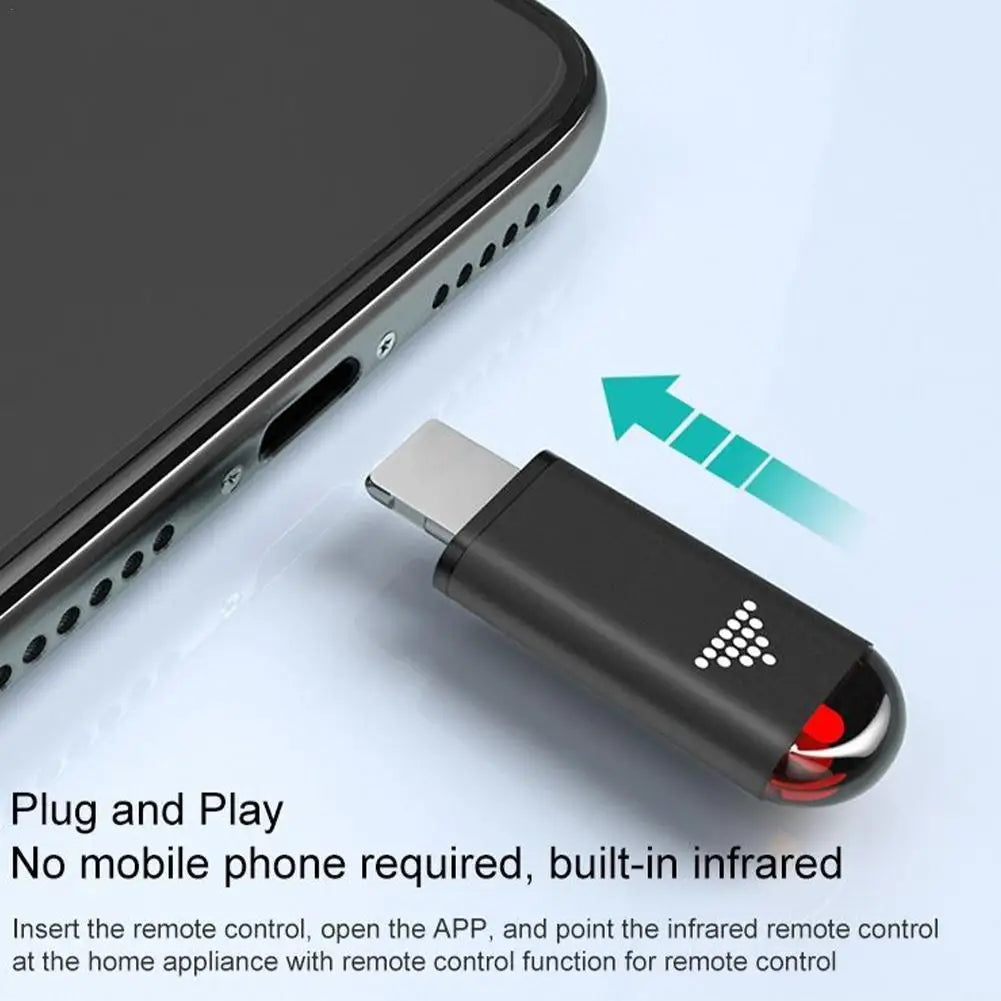 Mini Smartphone IR Transmitter – Universal Infrared Remote Control IR Remote Transmitter Axl