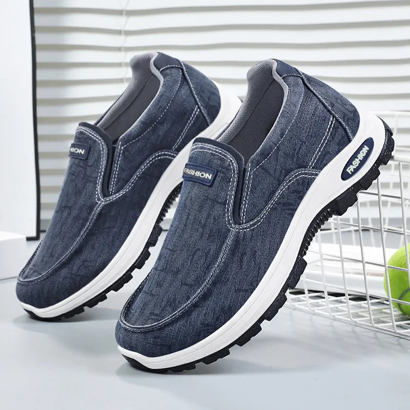Men's Platform Vulcanized Sneakers | Casual Lace-Up Shoes Size 39–46 Platform Sneakers Axl