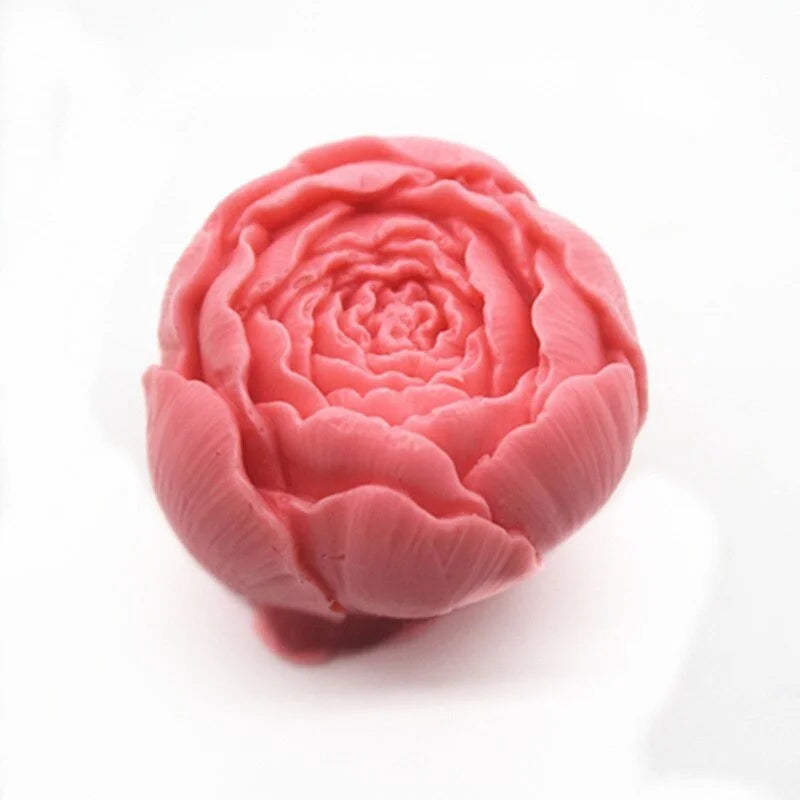 3D Rose Flower Silicone Mold – Soap, Candle, Chocolate & Candy Silicone Craft Mold Axl