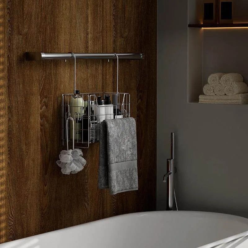 Stainless Steel Floating Wall Basket | Bathroom Storage Rack Bathroom Storage Rack Axl