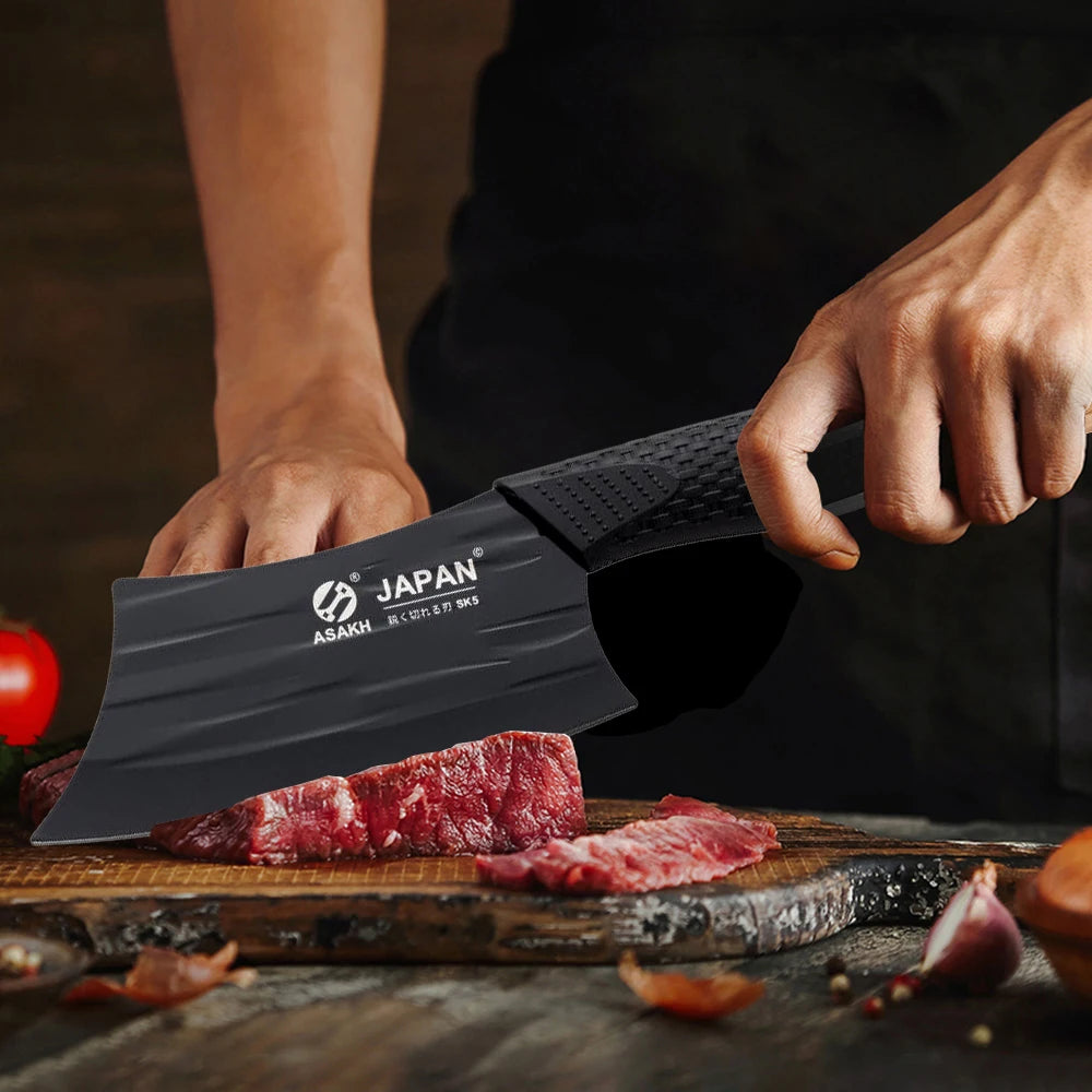 Lightweight Stainless Steel Chef's Knife – Sharp Kitchen Cleaver Chef's Kitchen Knife Axl