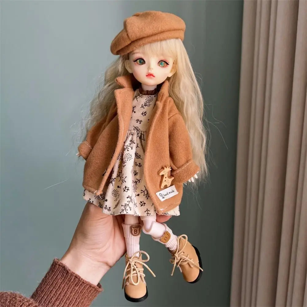 30cm BJD Doll Fashion Outfit Set – Dress & Hat for 1/6 Dolls Doll Outfit Set Axl