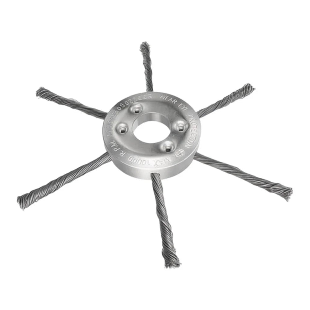 8-Inch 6-Blade Steel Wire Trimmer Head for Lawn Mowers | NEWONE Wire Trimmer Head Axl