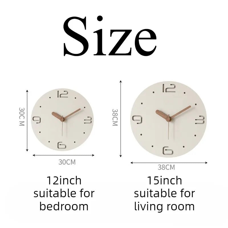 Modern Silent Wall Clock – Minimalist Acrylic Home Décor Wall Clock Axl