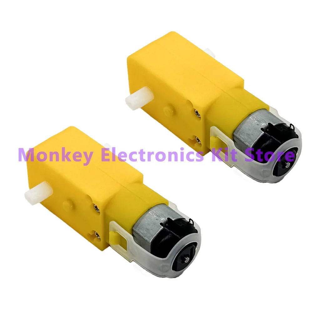 TT Motor 130 DC 3-12V Gear Motor – Smart Car Robot Chassis DC Gear Motor Axl