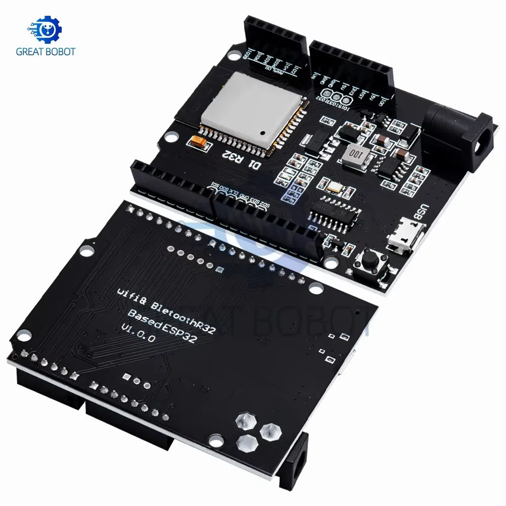 ESP32 WiFi Bluetooth Dev Board UNO D1 R32 CH340G 4MB Flash Development Board Axl