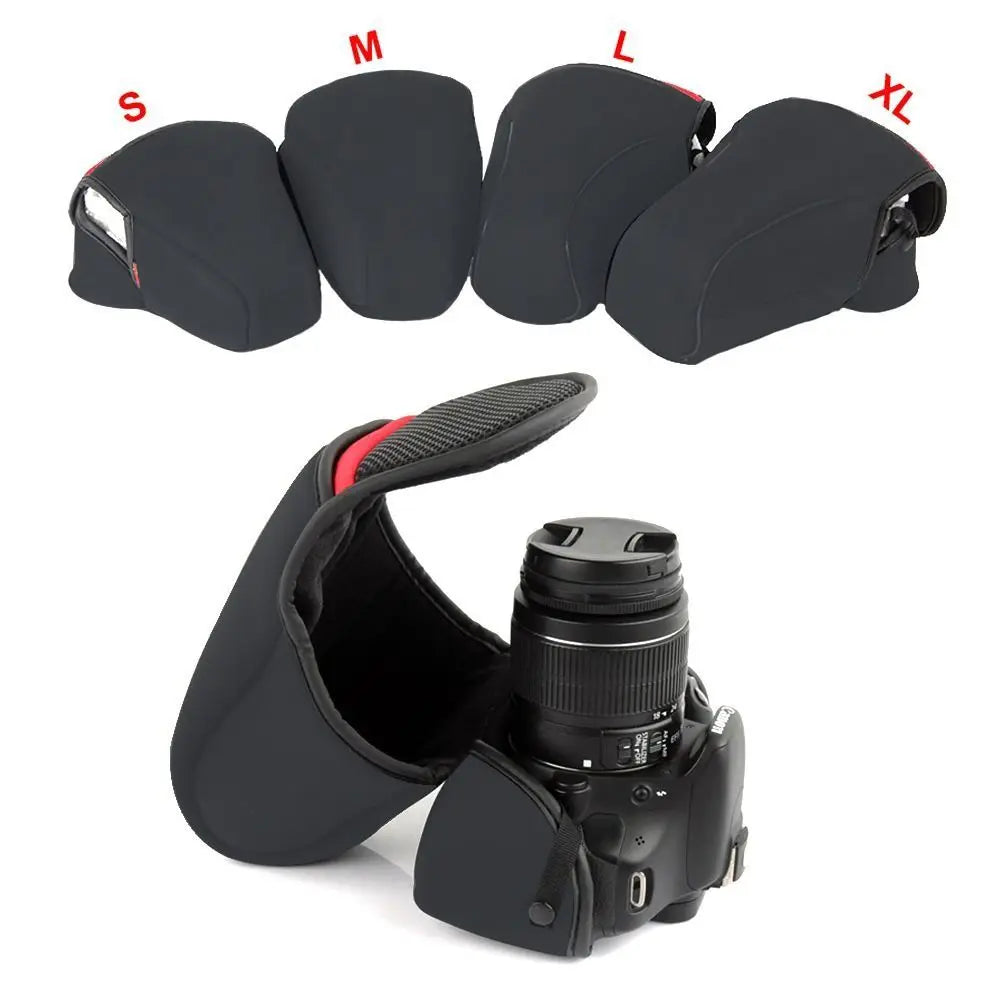Neoprene Camera Liner Case – Sony, Canon & Nikon DSLR Pouch Camera Liner Case Axl