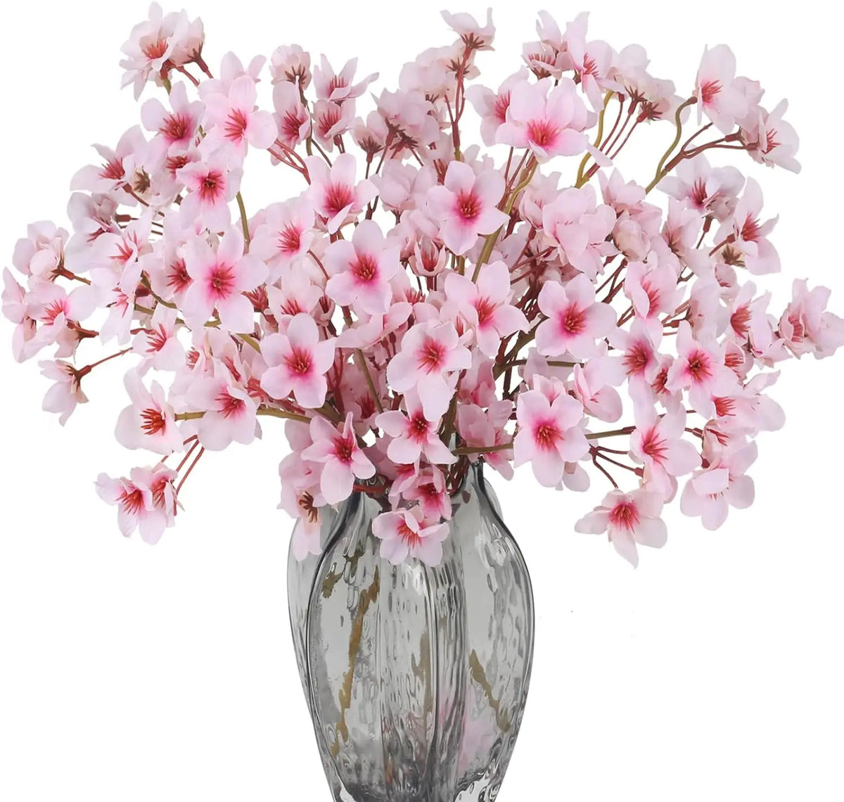 Silk Peach Blossom Artificial Flower Bouquet | Wedding & Décor Artificial Flower Bouquet Axl color 1 1 pc