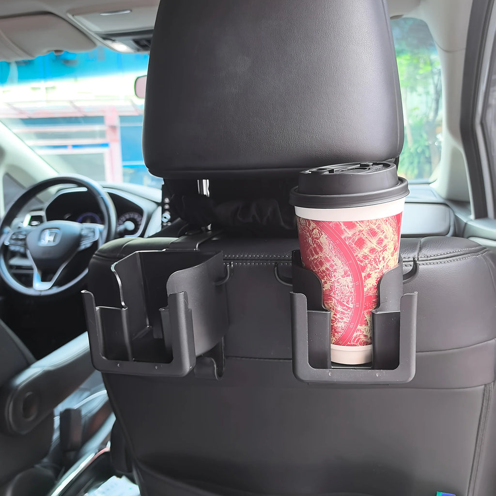 Car Seat Back Organizer – Cup Holder, Phone Mount & Hooks Car Seat Organizer Axl