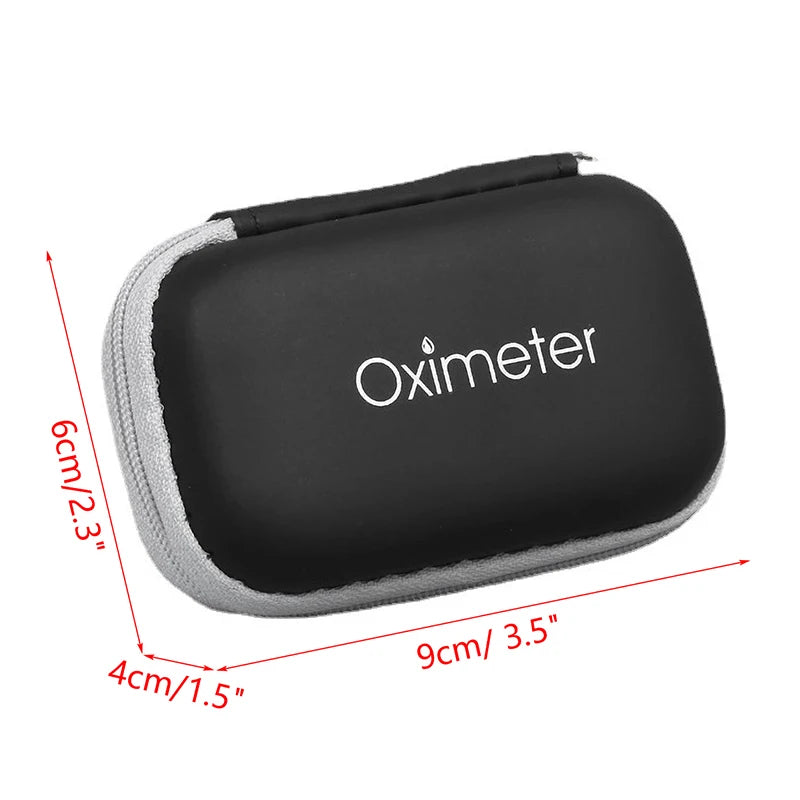 EVA Zipper Case – Compact Protective Oximeter Storage Bag Protective Storage Case Axl