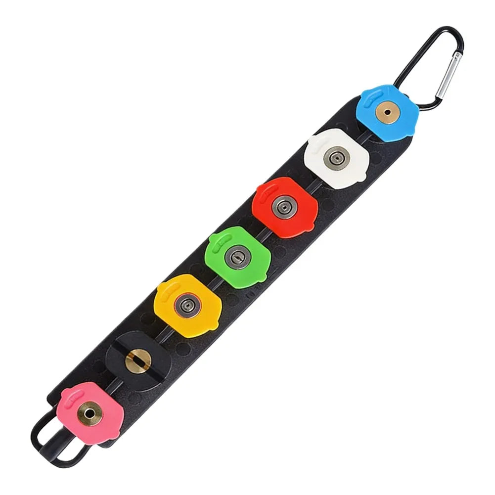7-Color Pressure Washer Nozzle Tips Set | 1/4" Quick Connect Pressure Washer Nozzle Set Axl