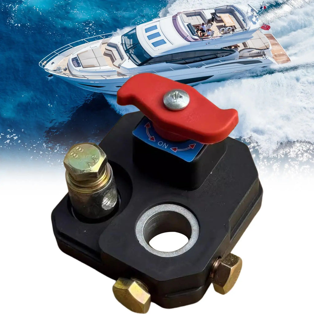 12V/24V Battery Disconnect Switch – Car Power Cut-Off Control Battery Disconnect Switch Axl