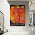 Alice in Chains Poster – HD Art Wall Print | Home & Bar Decor Music Band Poster Axl White1 30X40cmNoframe