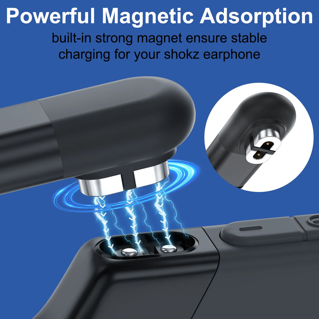 Magnetic USB-C Charger Adapter for Shokz AS800 S803 S810 AS700 Earphone Charging Adapter Axl