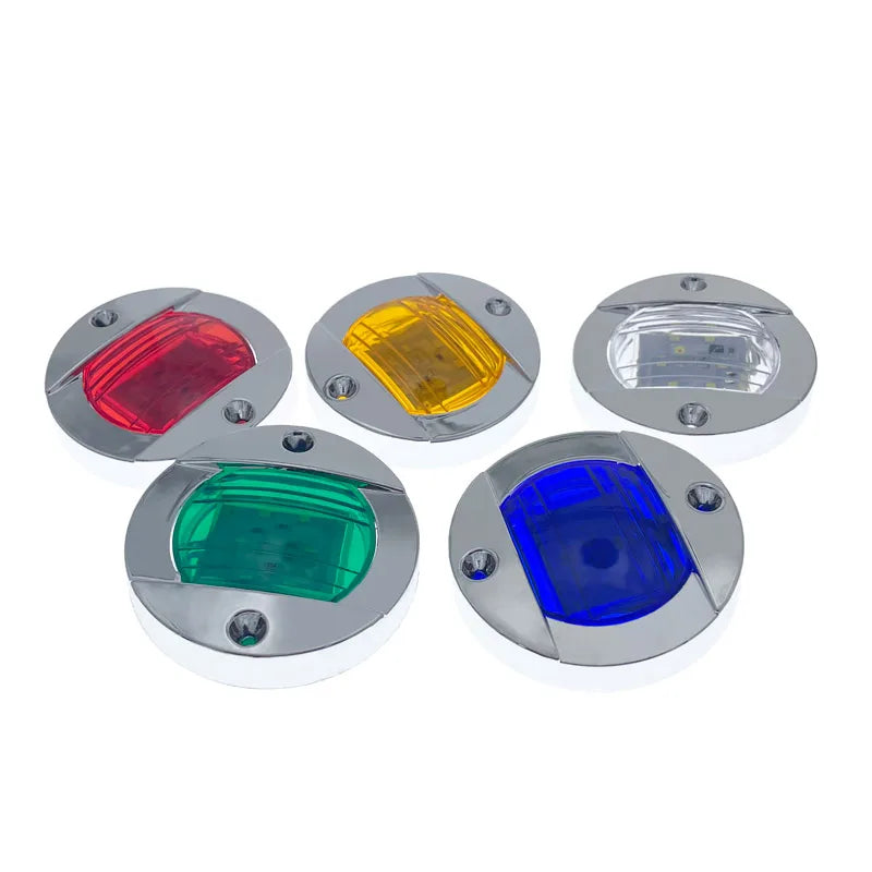 DC 12V/24V Marine LED Stern Light – Round IP67 Boat Tail Lamp Marine LED Light Axl