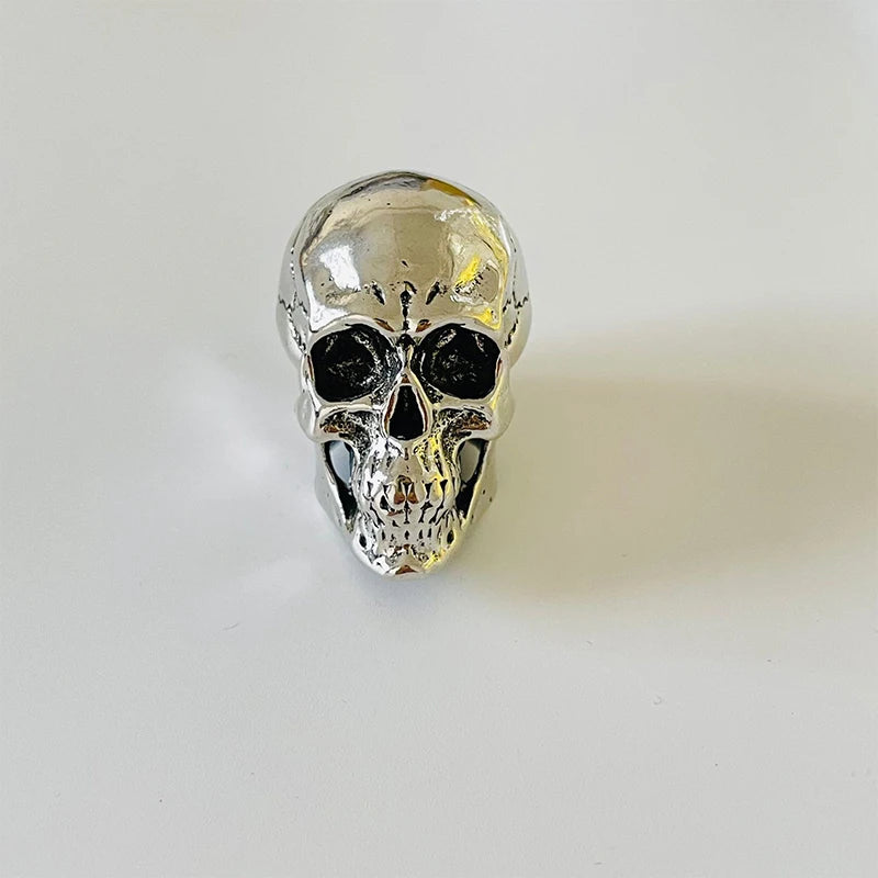 Metal Skull Motorcycle Key Cover – Universal Alloy Key Cap Motorcycle Key Cover Axl OneSize