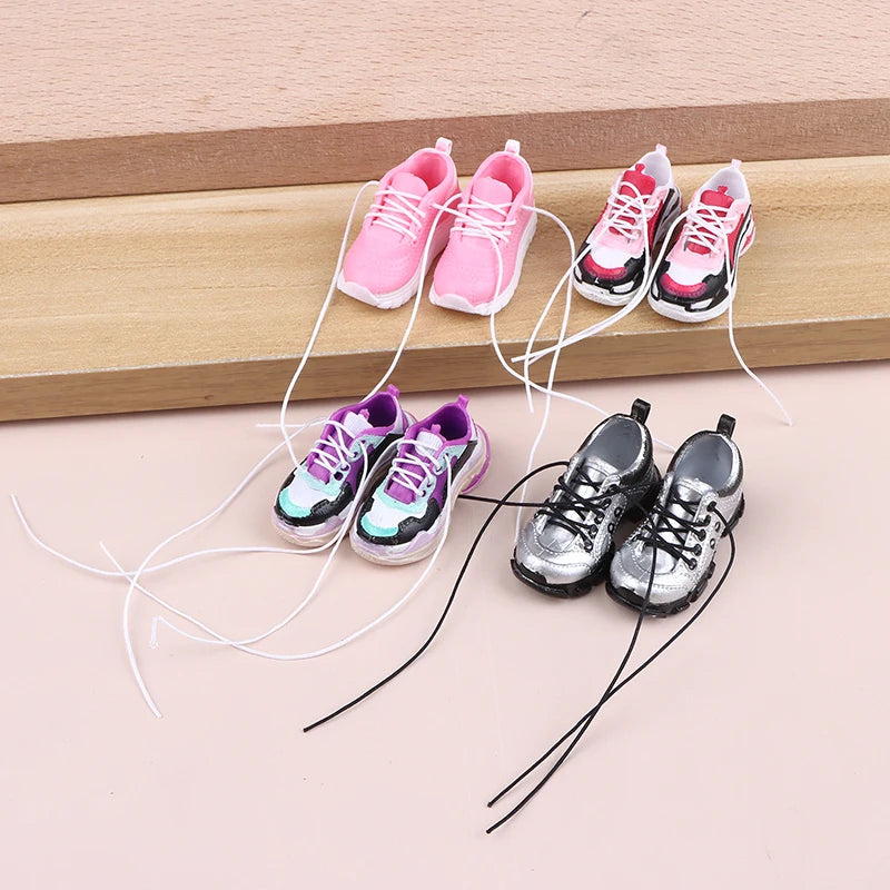 Miniature Sport Shoes for 1/6 Dolls – Dollhouse Accessories Doll Accessories Axl
